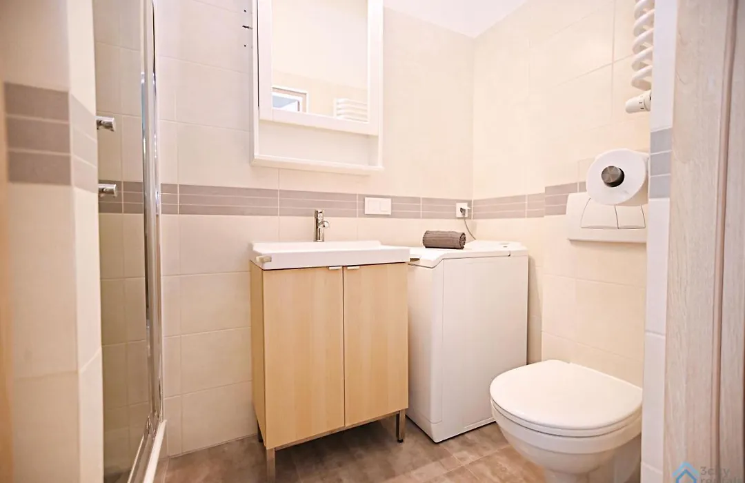 Beige And Red 3City Studio In Sopot By Noclegi Renters-1