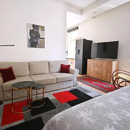 Beige And Red 3City Studio In Sopot By Noclegi Renters-2